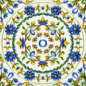 Декор CSAFMXLU20 Fiore Mix Luc 200x200x10 Sant'agostino