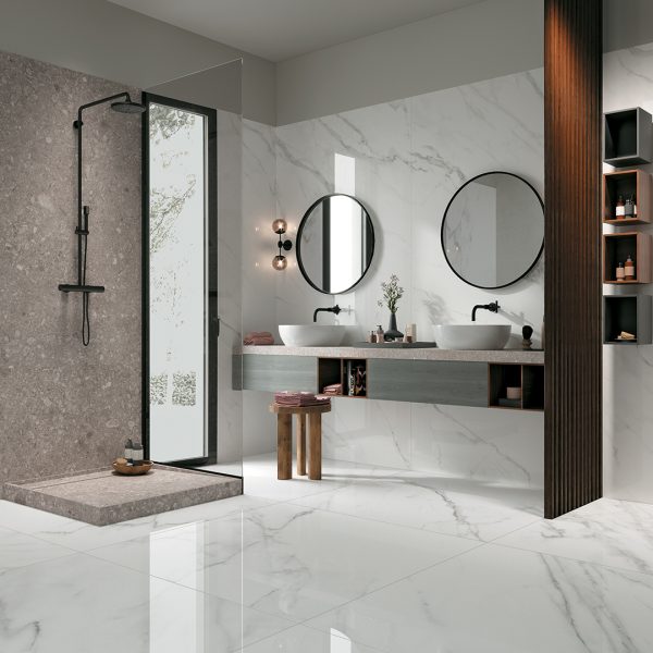 Плитка керамогранітна JW 01 Bianco Statuario LUC SQ 600x1200x9 Mirage - Зображення 2