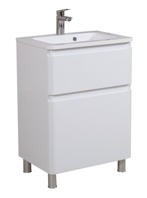 Шафка з умивальником Акцент Альфа 60, Аква Родос