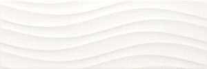 Плитка стінова Snow Wave Glossy 25x75 код 2125 Ceramika Color