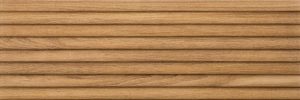 Плитка стінова Wood Caramel Relief 25x75 код 3095 Ceramika Color