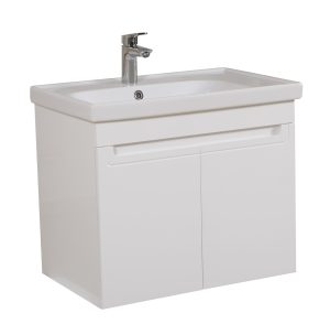 Шафка з умивальником підвісна Омега Frame 70, Аква Родос