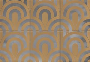 Декор Hanami Takada Caramelo Plata 230x335x9,1 Vives