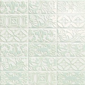 Плитка стінова Velvet Deco Blu 100x200 Mainzu