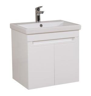 Шафка з умивальником підвісна Омега Elit 60, Аква Родос