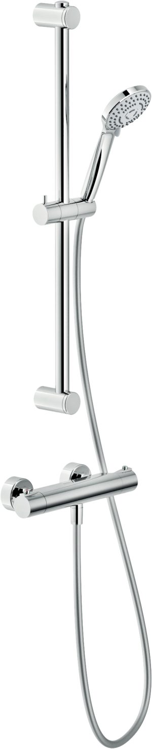 Зовнішній термостатичний змішувач для душу 1-ходовий, в комплекті з душ.колоною WESK030/SYCR, хром  Nobili