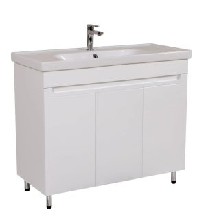 Шафка з умивальником Омега Frame 100, Аква Родос