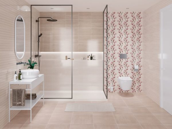 Плитка стінова Carmel Beige Micro 250x400 Cersanit - Зображення 3