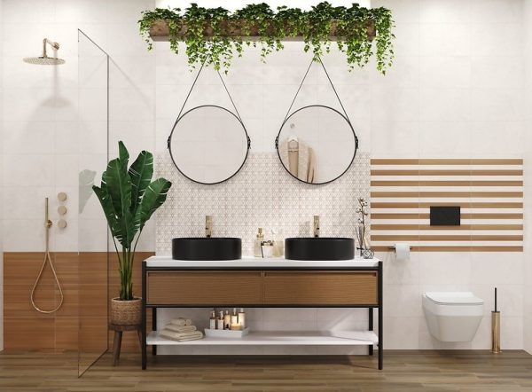 Плитка стінова Solange Wood STR 250x400 Cersanit - Зображення 2