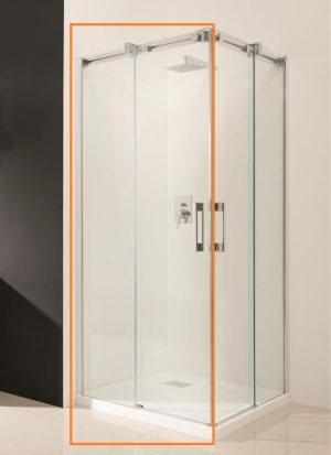 Душова кабіна (половина) Espera KDD 100 ліва, RADAWAY