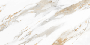 Плитка керамогранітна Calacatta Gold Сірий 1200x2400x8 Intercerama