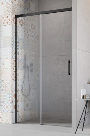 Душові двері Idea Black DWJ 140 ліві, RADAWAY