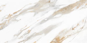 Плитка керамогранітна Calacatta Gold Сірий POL 1200x2400x8 Intercerama