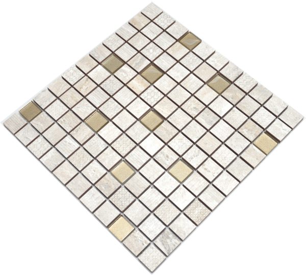 Мозаїка СМ 3041 С2 Beige-Gold 300x300x9 Котто Кераміка - Зображення 2
