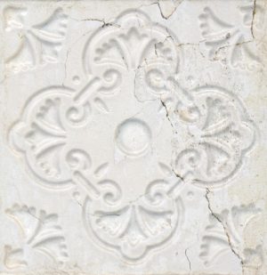 Плитка стінова Aged White Ornato 200x200 Aparici