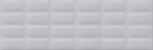 Плитка стінова Grey Pillow GLOSSY STR 25x75 код 1011 Опочно