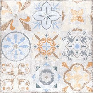 Плитка керамогранітна Flamenco Світло-сірий NAT 330x330x7,5 Nowa Gala