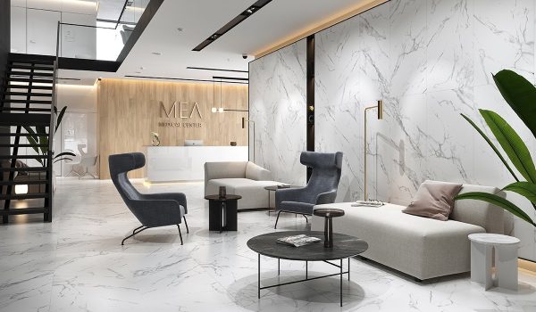 Плитка керамогранітна Calacatta Marble White 598x598x8 Opoczno - Зображення 2