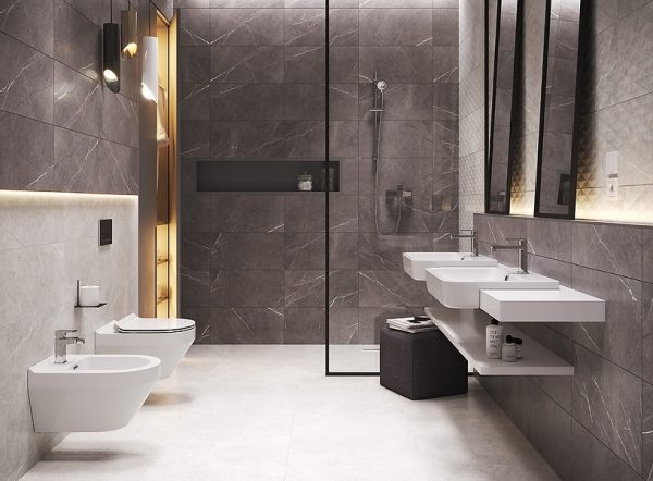 Плитка стінова STONE PARADISE Light Grey RECT 298x598 Cersanit - Зображення 2