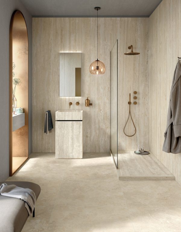 Плитка керамогранітна EY 13 Travertino Light Cross SP SQ 1200x1200x9 Mirage - Зображення 2