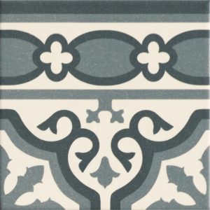 Плитка керамогранітна Cenefa Florentine Blue 200x200x9 Mainzu