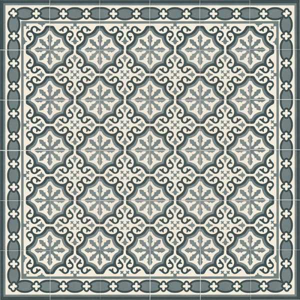 Плитка керамогранітна Esquina Florentine Blue 200x200x9 Mainzu - Зображення 2