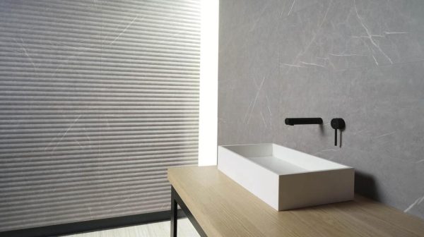 Плитка стінова Aran Dark Grey 300x900 Azuvi - Зображення 2