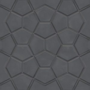 Декор Aquamarina Темно-сірий POL 597x597x8,5 Nowa Gala