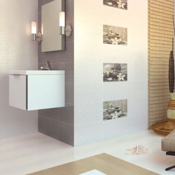 Плитка стінова Olivia Light Grey 25x40 код 9014 Церсаніт - Зображення 3