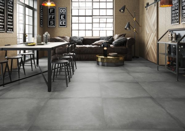 Плитка підлогова Lukka Grafit RECT 79,7x79,7x0,9 код 2271 Cerrad - Зображення 3