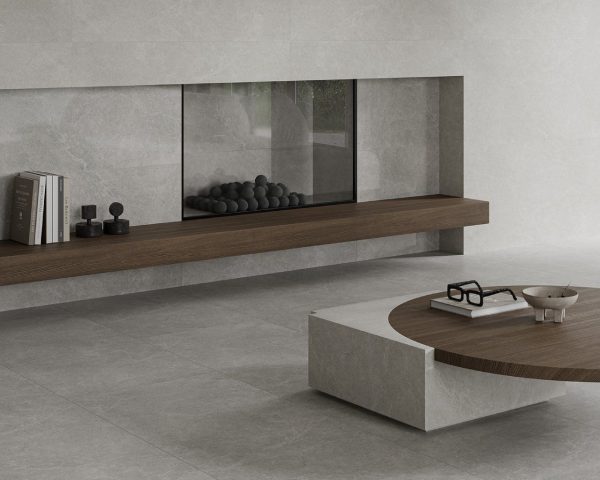 Плитка керамогранітна Minirock U118 Grey RECT 598x598x8 Paradyz - Зображення 2