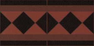 Декор Cenefa Basildon Terra 158x316 Vives