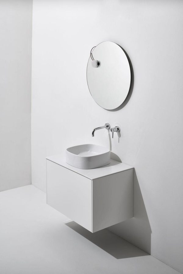 Умивальник 40 FORIU FO03 Glossy White SIMAS - Зображення 2