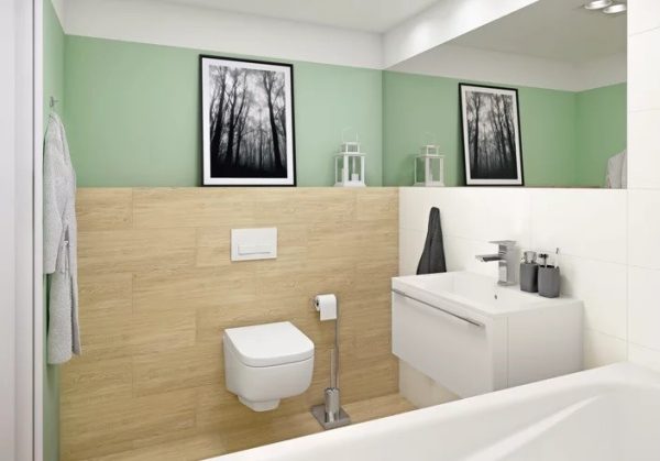 Плитка керамогранітна Wood Basic Bianco 200x600x8,5 Paradyz - Зображення 2