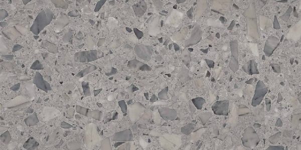 Плитка керамогранітна Terazzo Grey RECT 298x598x8 Paradyz