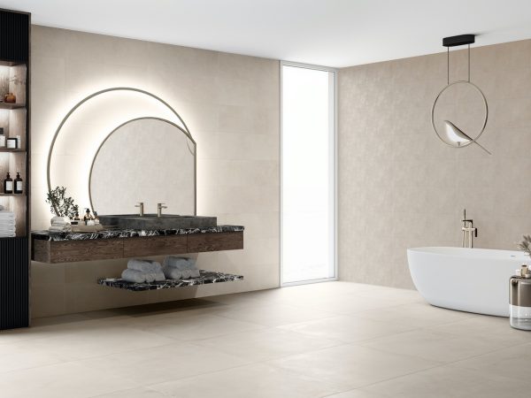 Плитка стінова Metallo Blanco Graphic 300x900 Saloni Ceramica - Зображення 2