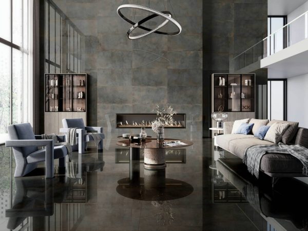 Плитка стінова Metallo Acero Metric 300x900 Saloni Ceramica - Зображення 2