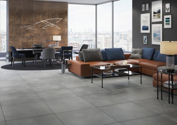 Плитка підлогова Lukka Grafit RECT 79,7x79,7x0,9 код 2271 Cerrad - Зображення 4