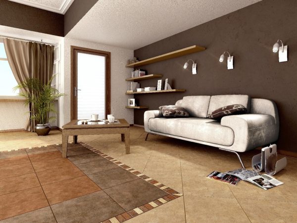 Плитка керамогранітна Rufus Ochra 400x400 Paradyz - Зображення 2