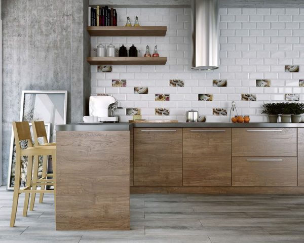Плитка стінова Tamoe Bianco Kafel 9,8x19,8 код 4158 Ceramika Paradyz - Зображення 2