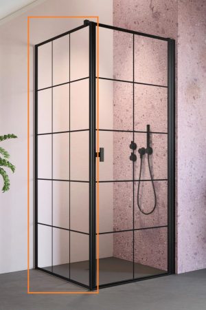 Бокова стінка NES 8 Black S1 100 Factory RADAWAY