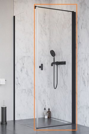 Душові двері NES Black KDJ I 90 праві RADAWAY