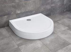 Душовий піддон зі з'ємною панеллю Delos P 100x90 см, RADAWAY