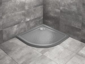 Душовий піддон Doros A Stone Anthracite 90x90 см, RADAWAY