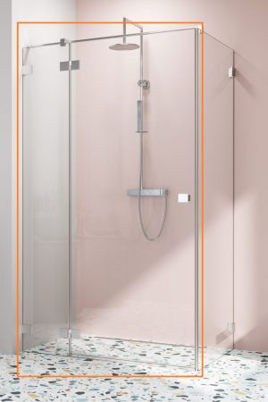 Душові двері двоелементні Essenza Pro KDJ 100 ліві, RADAWAY