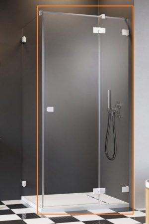 Душові двері Essenza Pro White KDJ 90 праві, RADAWAY