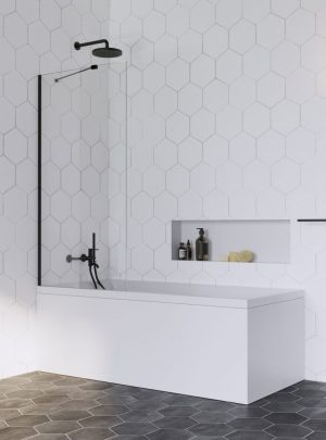 Шторка для ванни Idea Black PNJ II 50, RADAWAY