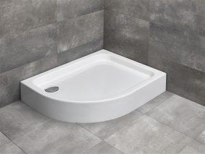 Душовий піддон Laros E Compact 100x80 см правий, RADAWAY