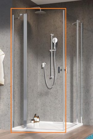 Душова кабіна (половина) Nes KDD II 100 ліва RADAWAY