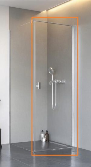 Душові двері NES KDJ I 100 праві RADAWAY